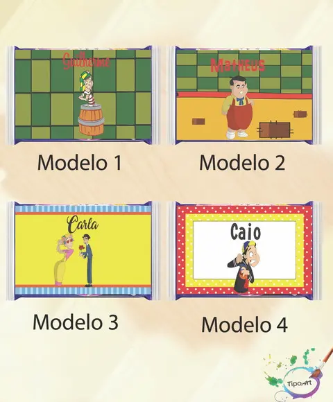 Rotulo Pipoca de Microondas-chaves