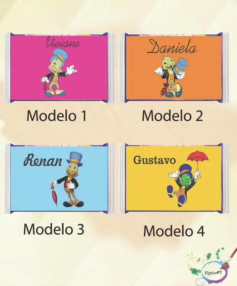 Rotulo Pipoca de Microondas-grilo Falante