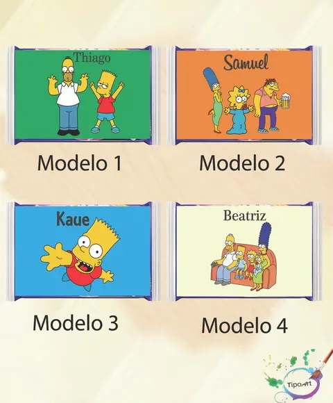 Rotulo Pipoca de Microondas-simpson
