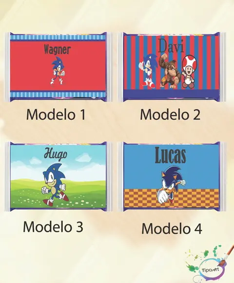 Rotulo Pipoca de Microondas-sonic