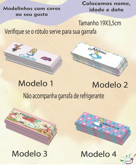 Rótulo Refrigerante-alice