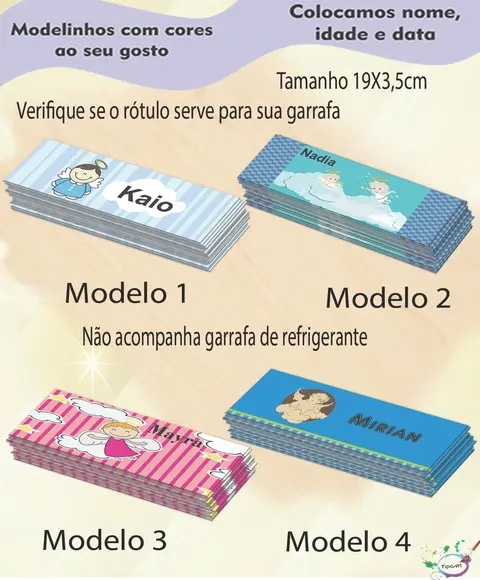 Rótulo Refrigerante-batizado