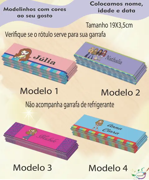 Rótulo Refrigerante-bratz
