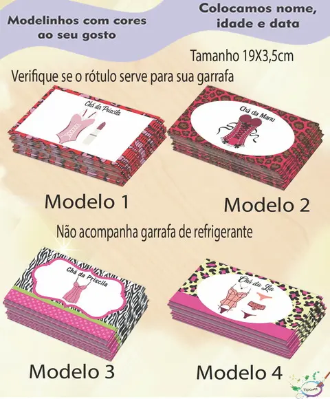 Rótulo Refrigerante-lingerie#1