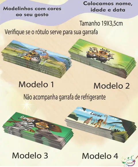 Rótulo Refrigerante-madagascar