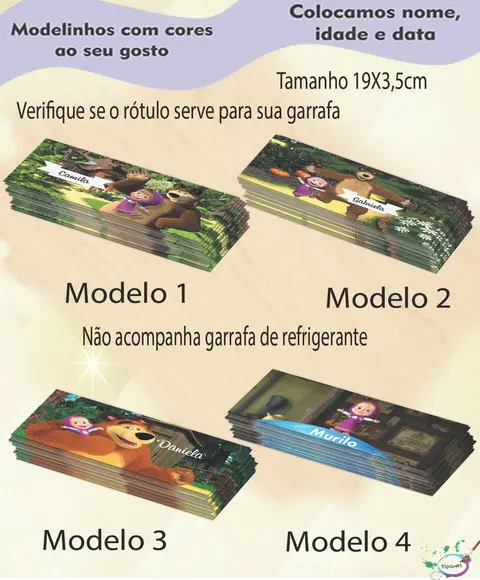 Rótulo Refrigerante-masha
