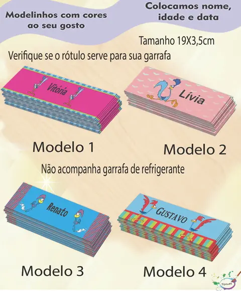 Rótulo Refrigerante-papaleguas