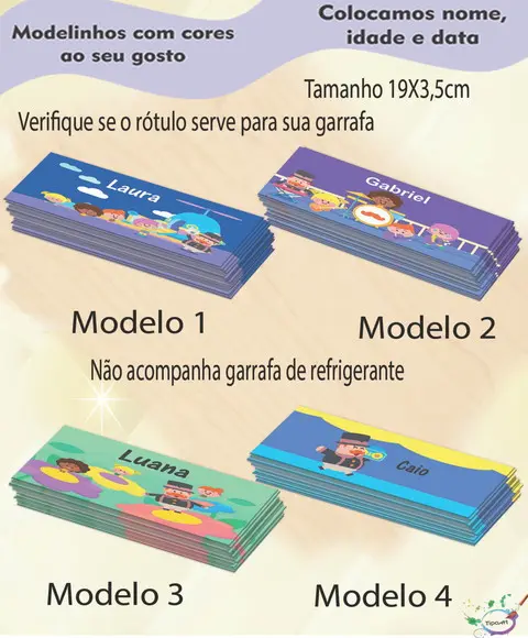 Rótulo Refrigerante-radio Bita