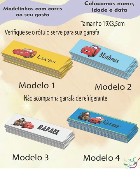 Rótulo Refrigerante-relampago