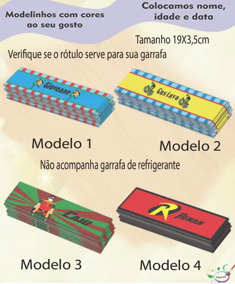 Rótulo Refrigerante-robin