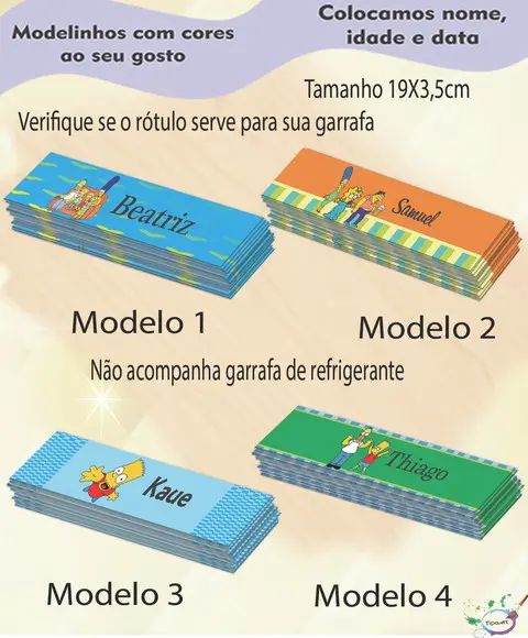 Rótulo Refrigerante-simpson