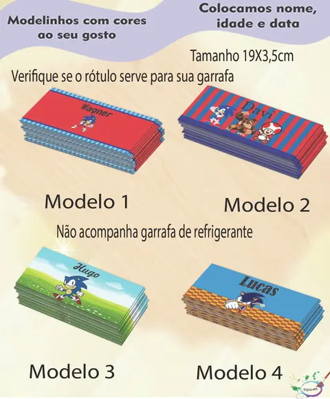 Rótulo Refrigerante-sonic