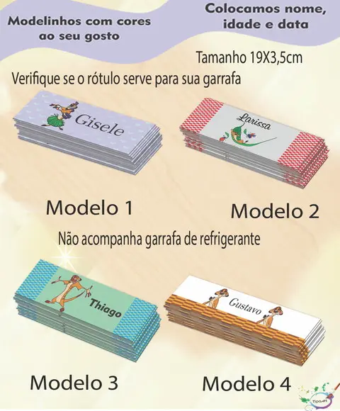 Rótulo Refrigerante-timão