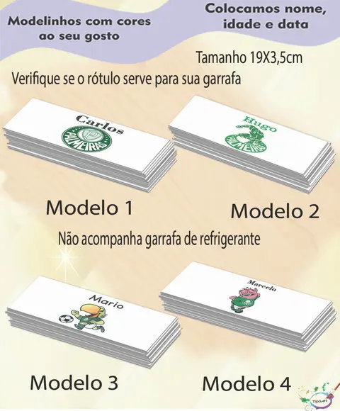 Rótulo Refrigerante-verdão