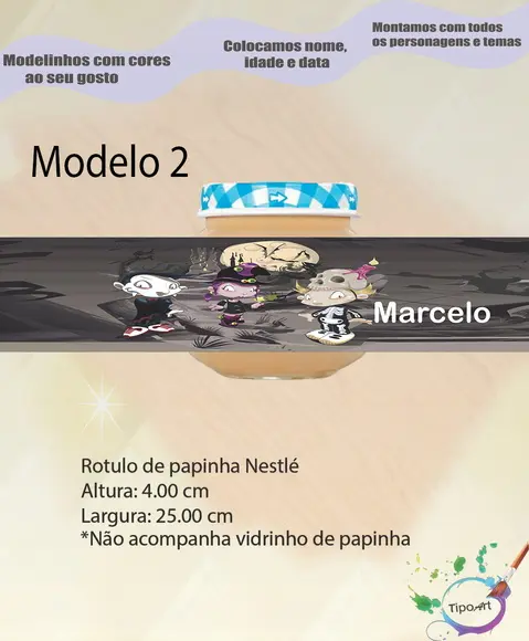 Rótulo Vidro Papinha-halloween#1