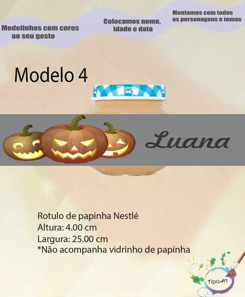 Rótulo Vidro Papinha-halloween#2