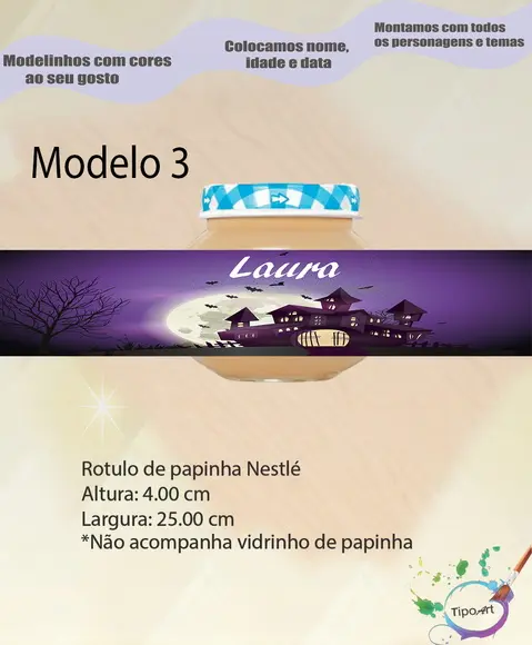 Rótulo Vidro Papinha-halloween#1