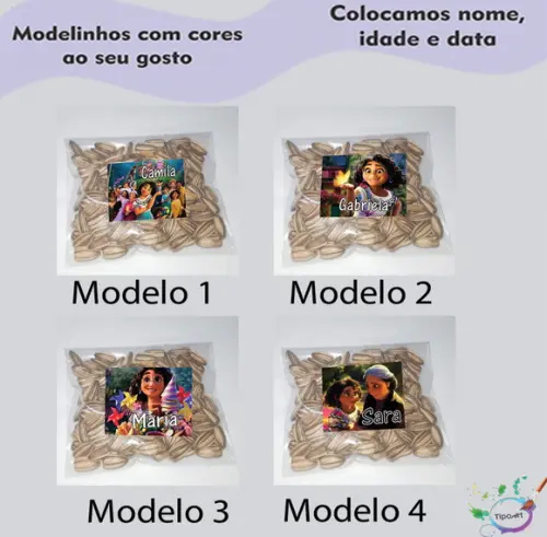Saquinho com Semente Girassol/encanto