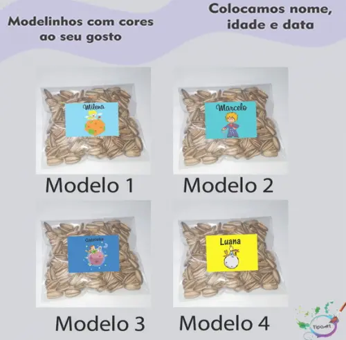 Saquinho Personalizado com Sementel/pequeno Príncipe