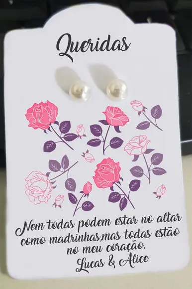 Tag com Brinco-modelo 2
