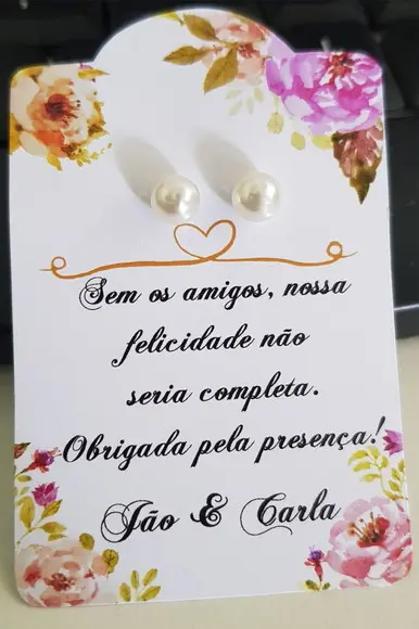 Tag com Brinco-modelo 1