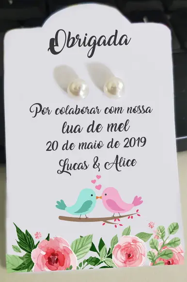 Tag com Brinco-modelo 3