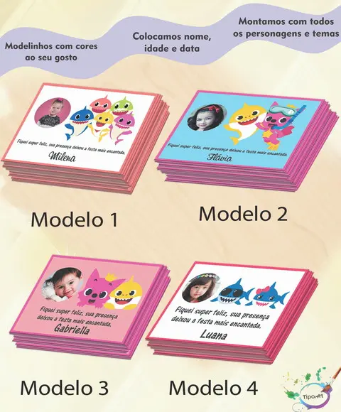 Tag com Foto-baby Shark-7x5