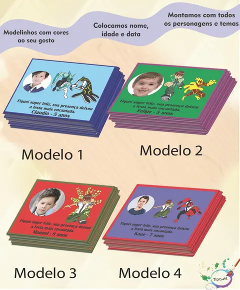 Tag com Foto-ben 10- 7x5