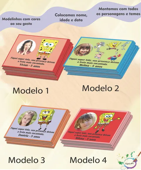Tag com Foto-bob Esponja-7x5