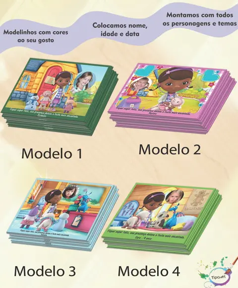 Tag com Foto-doutora Brinquedos-7x5
