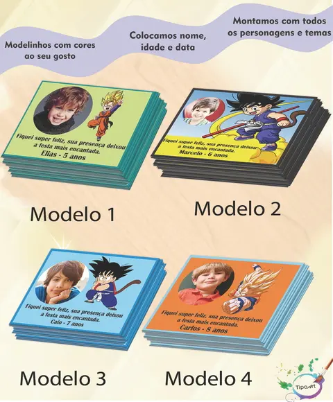 Tag com Foto-goku-7x5