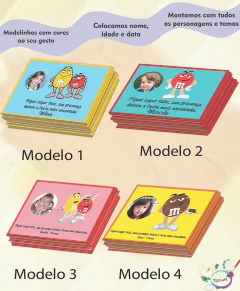 Tag com Foto-m&m-7x5