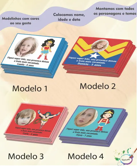 Tag com Foto-mulher Maravilha-7x5