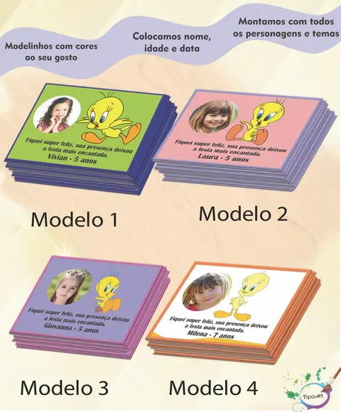 Tag com Foto-piu Piu-7x5