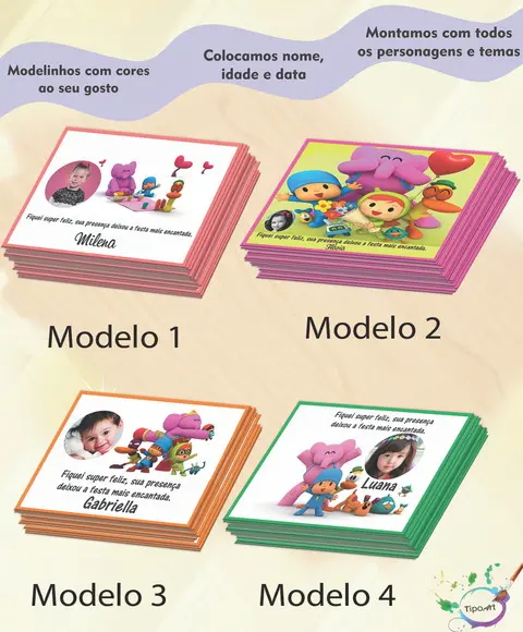 Tag com Foto-pocoyo-7x5
