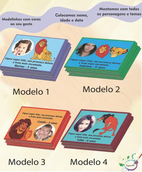 Tag com Foto-rei Leão-7x5