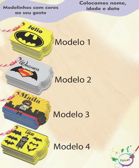 Tag Especial(com Cordão)-batman