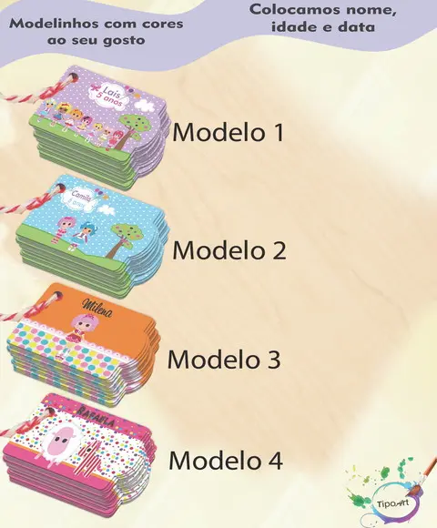 Tag Especial(com Cordão)-lalaloopsy