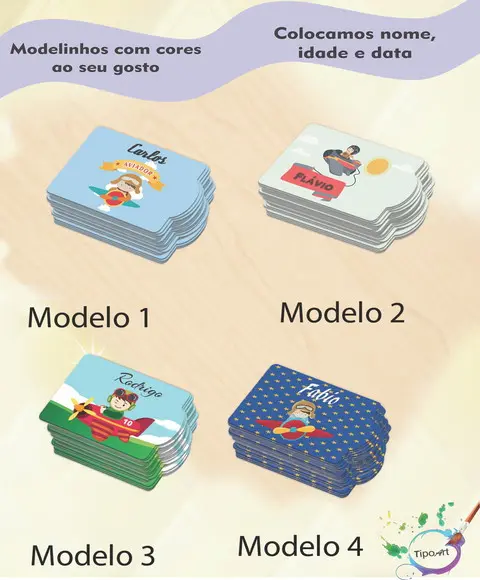 Tag Especial(sem Cordão)-aviador