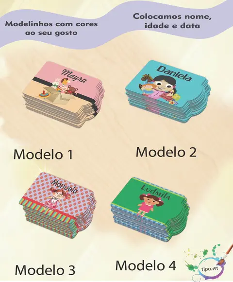 Tag Especial(sem Cordão)-boneca