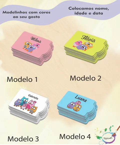Tag Especial(sem Cordão)-bubu e as Corujinhas