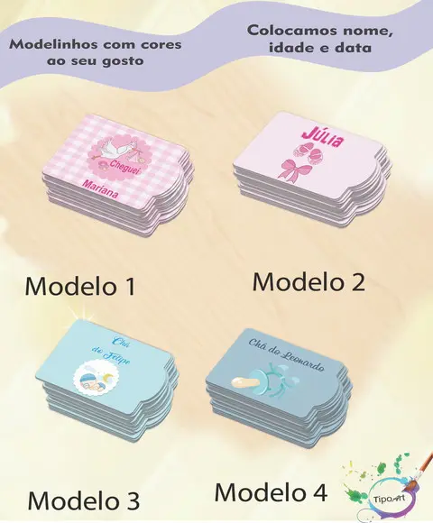 Tag Especial(sem Cordão)-chá de Bebê
