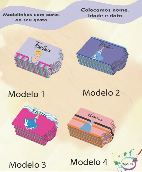 Tag Especial(sem Cordão)-cinderela