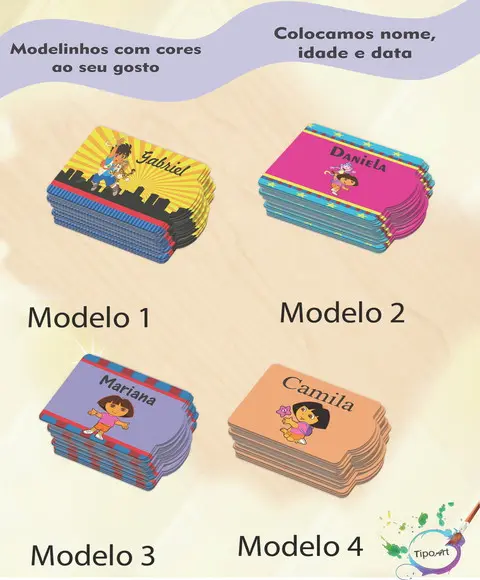 Tag Especial(sem Cordão)-dora