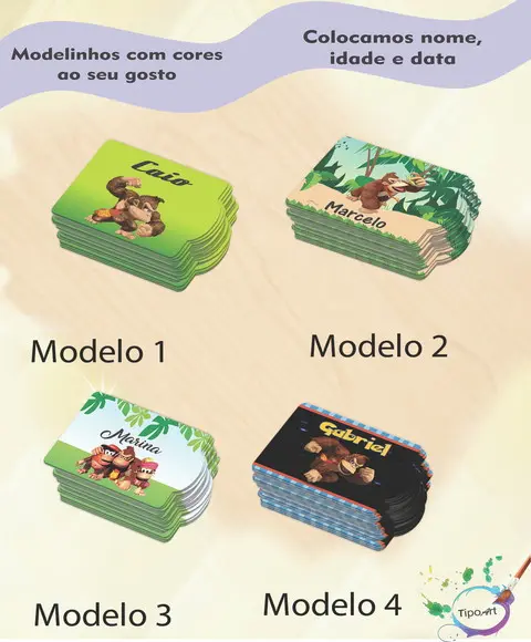 Tag Especial(sem Cordão)-donkey Kong