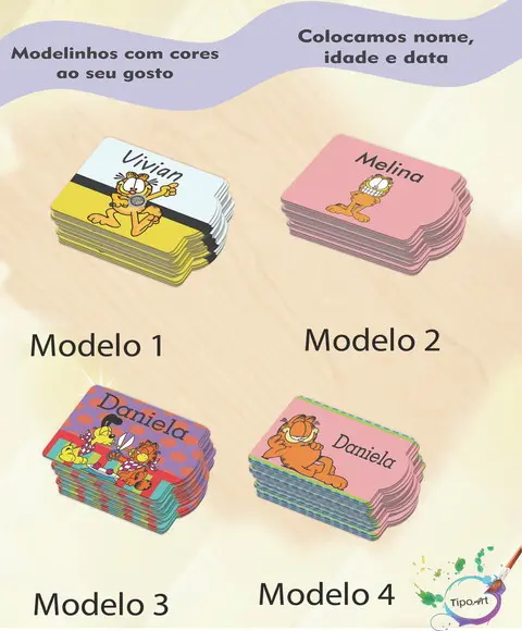Tag Especial(sem Cordão)-garfield