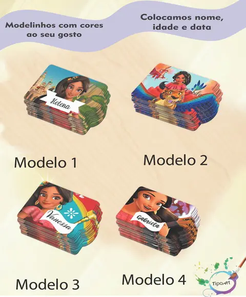 Tag Especial(sem Cordão)-elena de Avalor