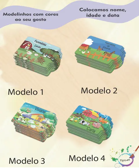 Tag Especial(sem Cordão)-fazendinha