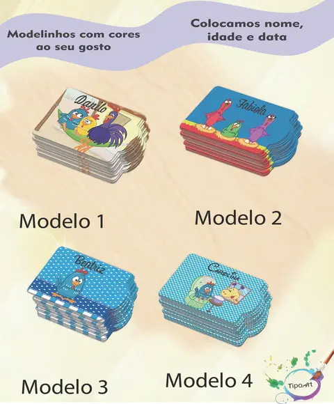 Tag Especial(sem Cordão)-galinha Pintadinha