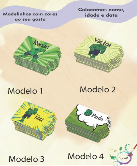 Tag Especial(sem Cordão)-hulk